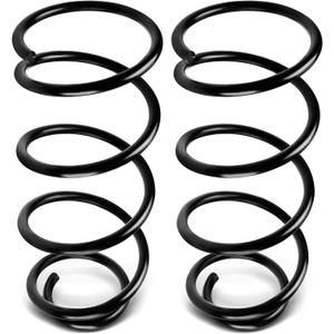A-Premium 2Pcs Front Suspension Coil Spring Set Compatible with Subaru Impreza 1993-2001 1.8L 2.2L Automatic Transmission, Driver and Passenger Side, Replace# 20330FA040, 20330FA050