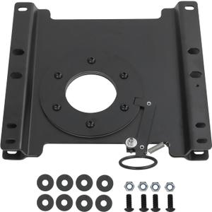 Passenger Seat Swivel Base Compatible with Ford Econoline E150 E250 E350 E450 1997-2025 360 Rotation Heavy Duty Rust Proof Seat Swivel Base Mount Plate