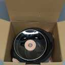 bella 1.5 Qt Slow Cooker with 3 Heat Manual Control, Ceramic Nonstick Coating, Dishwasher Safe Stoneware Pot and Tempered Glass Lid, Tangle Free Cord Wrap & Cool Touch Handles, Blossom