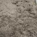 EHEYCIGA Fluffy Dog Crate Bed for Medium Dogs, Plush Faux Fur Crate Pad, Calming Anti Anxiety Medium Dog Bed for Crate, Washable Soft Warm Mat with Non-Slip Bottom, Camel (29.5 x 20)