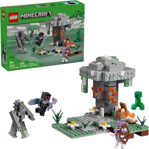 LEGO Minecraft The Pale Garden Building & Pretend Play Toy for Boys & Girls - Video Game Playset & Toy Figures for Kids, Ages 7+ - W/Mothman & Creeper Minifigures - Gift Idea for Birthdays - 21586