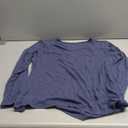 LOLONG T Shirts for Women Short/Long Sleeve V Neck Casual Ribbed Slim Fitted Tops (XX-Large, Drak Blue)