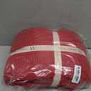 Amlie Home Checkered Chenille Knit Throw Blanket for Couch, Classic Texture Decorative Soft Blanket for Sofa, Chair & Bedroom, 50"x60", Christmas Red