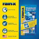 Rain-X 600001 Windshield Repair Kit - Quick and Easy Durable Resin Based Windshield Repair Kit for Chips and Cracks, Good for Round Damage Below 1" in Diameter and Cracks Smaller Than 12" in Length, 2 Pack
