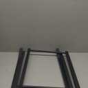 Minicloss 34 Inch Firewood Rack Outdoor Indoor, 2.7ft Wood Storage Rack Stand, Heavy Duty Fire Wood Holder for FireplaceBlack