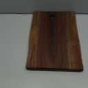 Live Edge Black Walnut Cutting Board 8" x 12"  Handcrafted by American Amish  Reversible, Durable, Unique Hardwood Slab  Food-Safe Finish  Premium Charcuterie & Serving Board