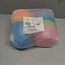 JOYIN 10" Jumbo Easter Eggs, 6PCS Colorful Plastic Giant Eggs Empty Fillable for Easter Filling Treats Party Favor Hunt Classroom Prize Supplies Decoration