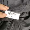 Flygo Winter Cropped Puffer Jacket Coats for Women 2025 Short Warm Quilted Jackets Outerwear with Pockets(Black-L)