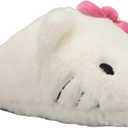 Hello Kitty & Friends Womens Slippers Fuzzy Soft House Shoes Adult (White, US Footwear Size System, Adult, Men, Numeric Range, Medium, 7, 8) (M)