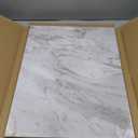 Magnetic Dry Erase Board - 24'' x 18'' Decorative Magnetic Board for Wall - White Board - Magnet Board Display Board - White Marble