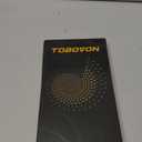 TOBOVON Magnetic for iPhone 17 Pro Max Case with Ring Stand, Fits MagSafe, with Built-in Camera Lens Protector, Slim Electroplated Shockproof Phone Cover, Orange