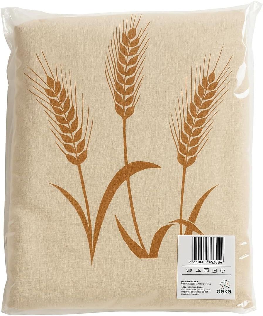 DEKA Rye-Filled Microwave Heating Pad 20x53cm 100% Natural Grain Pillow for Neck, Back, and Stomach Hot & Cold Therapy Pack with Washable Cotton Cover Oeko-TEX Certified Heat Pack