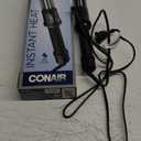 Conair Instant Heat Curling Iron Brush, 3/4-Inch Barrel - For Use On Short Hair (Black)