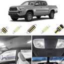 10Pcs Tacoma Interior LED Lights Kit Compatible with Toyota Tacoma 2005-2023 Super Bright 6000K White Interior LED Lights Bulbs Interior LED Kit + Installation Tool