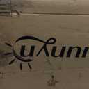 Folding Adirondack Chair with Retractable Ottoman Weather Resistant Fire Pit Chair Patio Chair with 2 Cup Holder Lawn Outdoor Lounge Chair (Navy Blue)