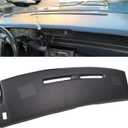 ECOTRIC Dashboard Cover Cap Compatible with 1984-1992 Chevy Camaro Replacement Shell Bezel Dash Pad Overlay Cover