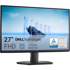 Dell 27 Monitor - SE2725HM - 27-inch Full HD (1920x1080) 16:9 100Hz Display, IPS Panel, 16.70 Million Colors, Anti-Glare, 1 HDMI / 1 VGA Port, TV Rheinland 3-Star*, Comfortview Plus - Black
