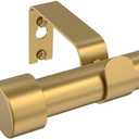 Curtain Rod 18" to 48" Single Curtain Rods Gold 1 Inch Window Curtain Rods with Cylindrical Finials Adjustable Length Indoor/ Outdoor Curtain Rod Modern Room Divider Curtain Rods