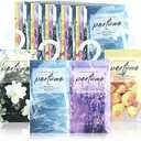 20 Pcs Large Hanging Closet Deodorizer Air Freshener Scented Sachets for Drawers and Closets Long Lasting Lavender Sachet Bags Drawer Freshener for Clothes (Lavender, Jasmine, Waves, Tulip)