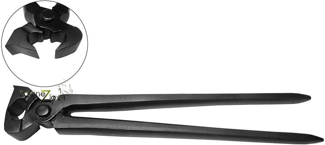 11.5 Professional Hoof Nipper Trimmer Cutter for Farriers  Premium Quality Stainless Steel Hoof Care Tools with Precision Cutting Edges, Durable Hoof Trimming & Shaping for Professional Use