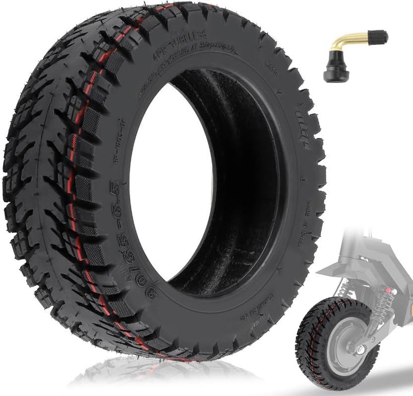 11 Inch 90/65-6.5 Off Road Vacuum Tire, Fit for isinwheel GT2 Yume X11PRO Zero 11X VSETT 11+ TIFGALOP T88 Electric Scooter, Fits Most 38cc, 47cc, 49cc Mini Pocket Bikes MTA1/MTA2, GP-RSR