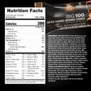 MET-Rx Big 100 Protein Bar, Meal Replacement Bar, 30G Protein, Salted Caramel Brownie Crunch, 9 Count, 3.52 Oz.(Packaging may vary)