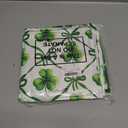 8 Pcs 18x18 Inch St. Patrick Pillow Covers St. Patrick Decor Throw Pillow Covers Set of 8 Green Irish Shamrock Decorative Couch Cushion Pillowcase Room Bedroom Sofa Holiday Decor