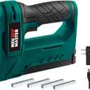 NEU MASTER Electric Staple Gun, Cordless Staple Guns with Staples & USB Charger, Heavy Duty for Upholstery, Crafts, Carpentry, Material Repair, Furniture DIY NTC0070