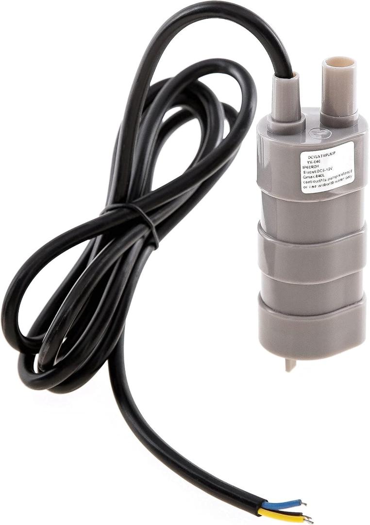 12v DC 1.2A Micro Submersible Water Pumps High Lift 5M 600L/H