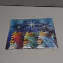 Three Kings Day Garden Flag 12x18 Double Sided Epiphany Outdoor Religious Banner Wise Men Nativity Scene for Christian Yard Lawn Porch Seasonal Display