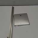 2 Pack Metal Handbag Rack Hanging Clutch Bag Holder Display Stand Adjustable Height Retail Countertop Free Standing Display Stands with Single Hook for Bags,Purses,Wig (Mirror Silver)