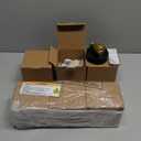 Hortsun 6 Pcs Mini Rechargeable Spotlights with 3 Remote Control Indoor Plant Wireless LED Spot Lights Rotatable Dimmable Accent Picture Lights for Wall Artwork Painting Display (Gold)