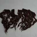 BARSDAR Chestnut Clip in Hair Extensions - 20 Inch Soft Wavy Clip in Hair Extensions for Women - 5PCs Thick Soft Synthetic Natural Looking Hairpieces Daily Party Halloween - Copper Chestnut