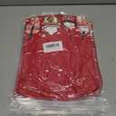 4 x Valentine V Neck Shirt for Women Cute Love Heart Long Sleeve Casual Tee Tops (Red, S)