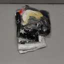 Black and Silver Birthday Decorations for Men Women Boys Girls, 85PCS White Black and Silver Party Decorations, Happy Birthday Backdrop Banner Tablecloth Confetti Star Balloons Arch Fringe Curtains