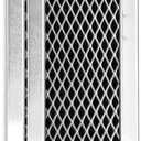 Microwave Filter Replacement 10.3" x 2.35" for GE JX81L WB02X11550 Frigidaire 5304464577 Microwave Charcoal Carbon Filter - Freshens and Filters Kitchen Air in Over the Range Vent Fan (JX81L 2-Pack)