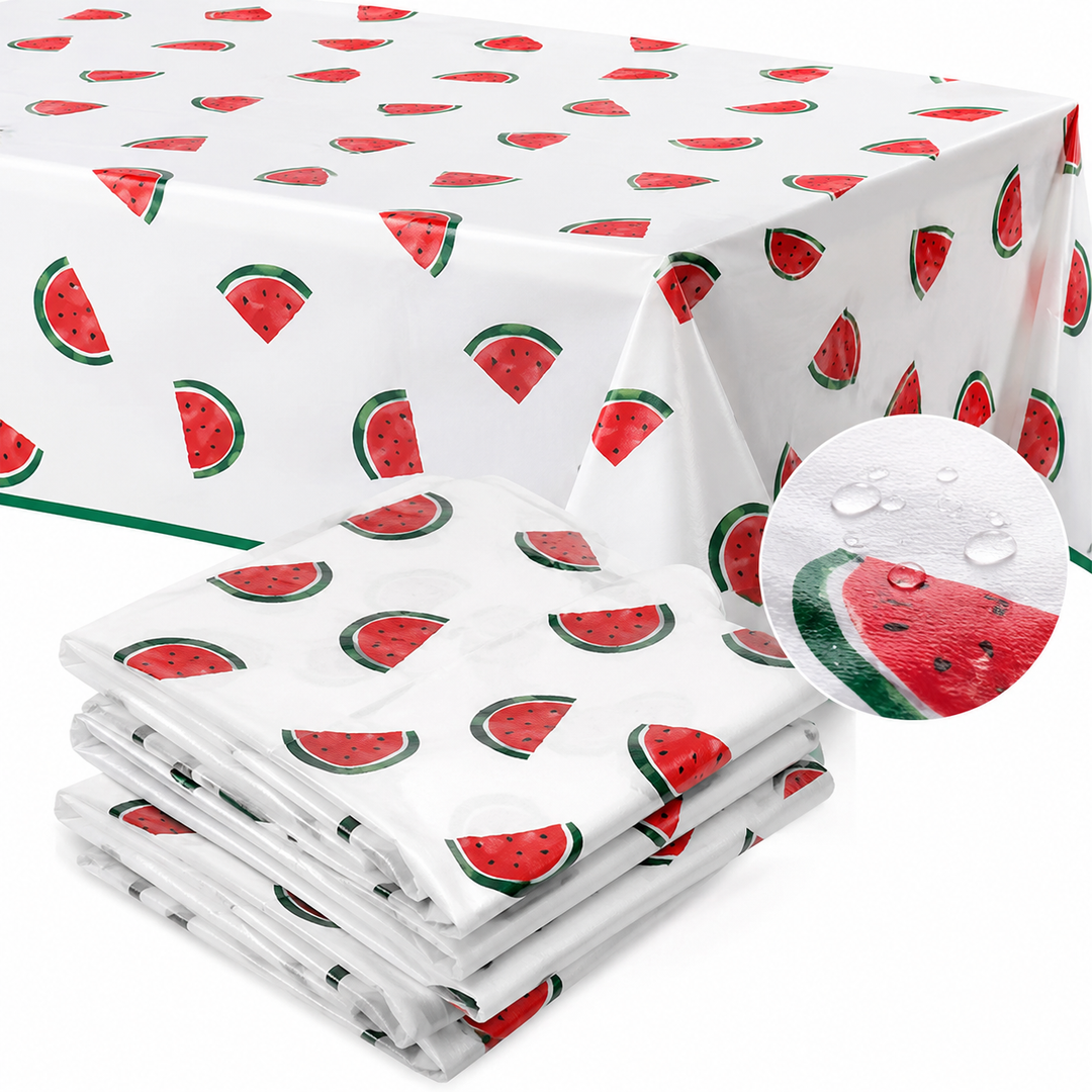 Watermelon Clear Table Covers
