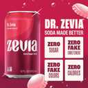 Zevia Zero Sugar Soda, Dr. Zevia, 12 oz Cans (24-Pack)  Naturally Sweetened, Zero Calorie Sugar Free Soda - Non-GMO Project Verified, Gluten-Free, Vegan