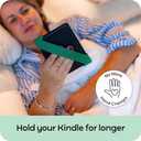 Strapsicle Hand Strap Accessory for Kindles & Kobos - Paperwhite 2024 & 2021, Signature Edition, Colorsoft - 2 Straps - Lightweight Grip for Endless Reading Comfort - Large - Black (Large Paperwhite Signature Colorsoft 6.8 Gen 11 12)
