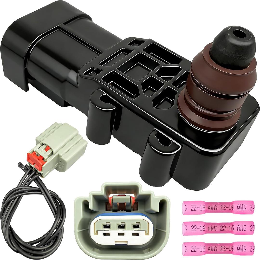 13502903 Fuel Tank Pressure Sensor with Wiring Harness Compatible with Buick Chevy Impala Silverado Equinox Cobalt Cadillac GMC Hummer Pontiac Replaces 13502510/160073-3106/160073-3102