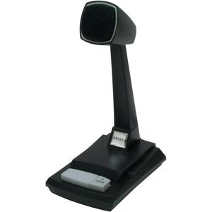 Astatic 302-AST878DM CB Desk Microphone, Black, Auxiliary