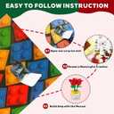 Flowers Building Blocks Succulents Botanical Toys Advent Calendar 2025 24 packs Fake Flower Building Sets Blind Box Toy Set for Home, Kitchen, Desk Decor Block Toy,Party Favors for Christmas Birthday Valentine's Gift Adults Kids Girl 6+