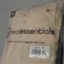 Real Essentials 2 Pack: Women's Soft Long Sleeve Sleep Set - Comfortable Lounge Pull Over Hoodie and Henley Jogger (Medium)