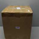 Vinyl Record Storage Box, Solid Wood Vinyl Record Box Fits Standard Records- 7/10 Inch, (Upgrade Double Latch) LP Album Record Storage Case Hold 40 Records - Carbonized Brown (Black)