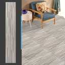 Art3d Peel and Stick Floor Tile Vinyl Wood Plank 36-Pack 54 Sq.Ft, Dusty Grey, Rigid Surface Hard Core Easy DIY Self-Adhesive Flooring