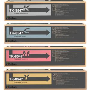 TK-8547 TK8547 TK-8547K TK-8547C TK-8547M TK-8547Y High Capacity Toner Cartridge 4-Pack (K/C/M/Y) - Replacement for Kyocera TASKalfa 4054ci 5054ci Printers
