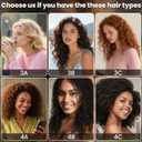 Upgraded Large Diffuser Attachment for Dyson Airwrap Styler HS01/HS05/HS08 - Converts to Hair Dryer, Fast Drying Wave & Curly & Thick, Heat Resistant Nylon Fiber Nozzle Attachments (Grey) (Black)