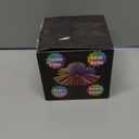 Gear Ball 3D Printed Spin Ball Cube Fidget Toys, Gear Sphere Fidget Toy, GearSphere Desk Toy Stress Fidget Balls, Fidgets Spinners for Adults & Kids Anxiety Relaxing (Laser Silver Blue, 3.1 Inch)