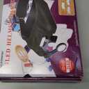 Head Magnifying Glasses with Light, Rechargeable Lighted Magnifying Glass 1X to 14X for Close Work, Magnifying Headset with Detachable Lens, Hands Free Head Magnifier for Jewelers Hobby Crafts (Black)