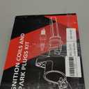 ECCPP 3 ignition coils with 3 iridium Spark Plugs,UF736,coils packs,for Ford EcoSport 1.0L 1.5L 2018-2021,Focus 1.0L 2015-2018,Fiesta 1.0L 2014-2017,UF736,GN10635,COP637